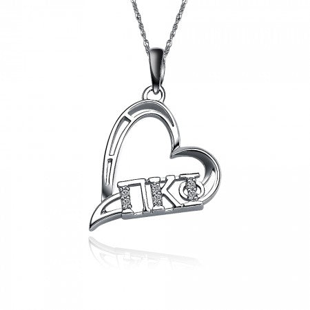 Pi Kappa Phi Heart Pendant