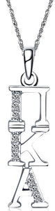 Pi Kappa Alpha Vertical (TY001) Pendant