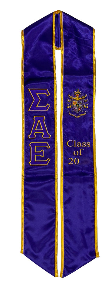 Sigma Alpha Epsilon | Graduation Stole / Sash