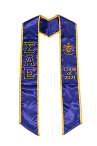 Sigma Alpha Epsilon | Graduation Stole / Sash