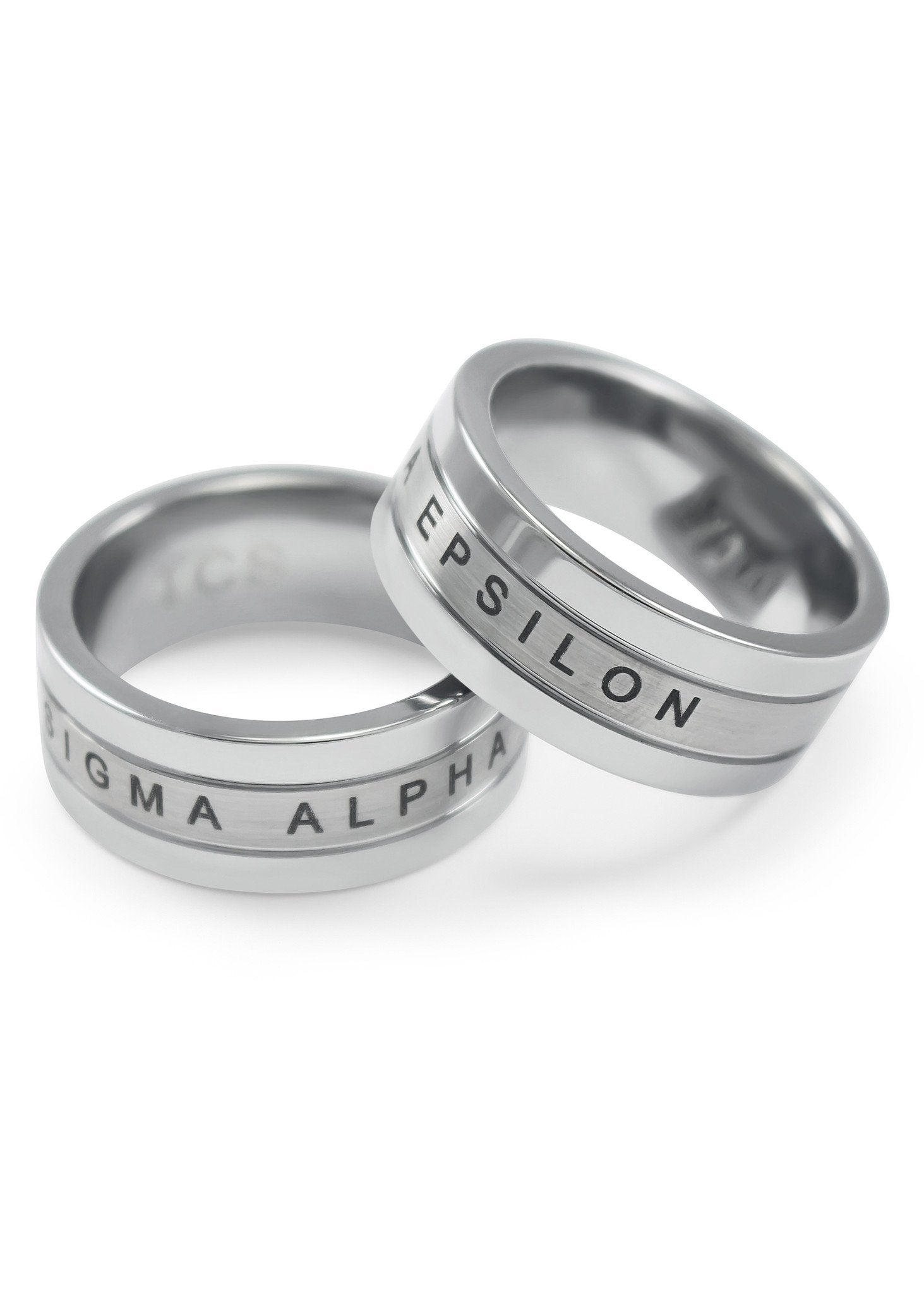 Sigma Alpha Epsilon Tungsten Ring