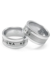 Sigma Nu Tungsten Ring