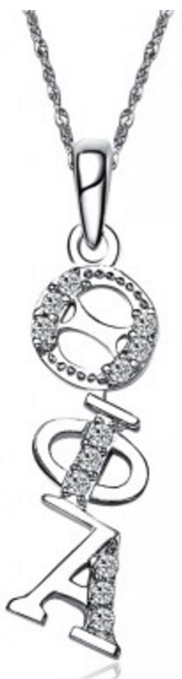 Theta Phi Alpha Diagonal (TY002) Pendant
