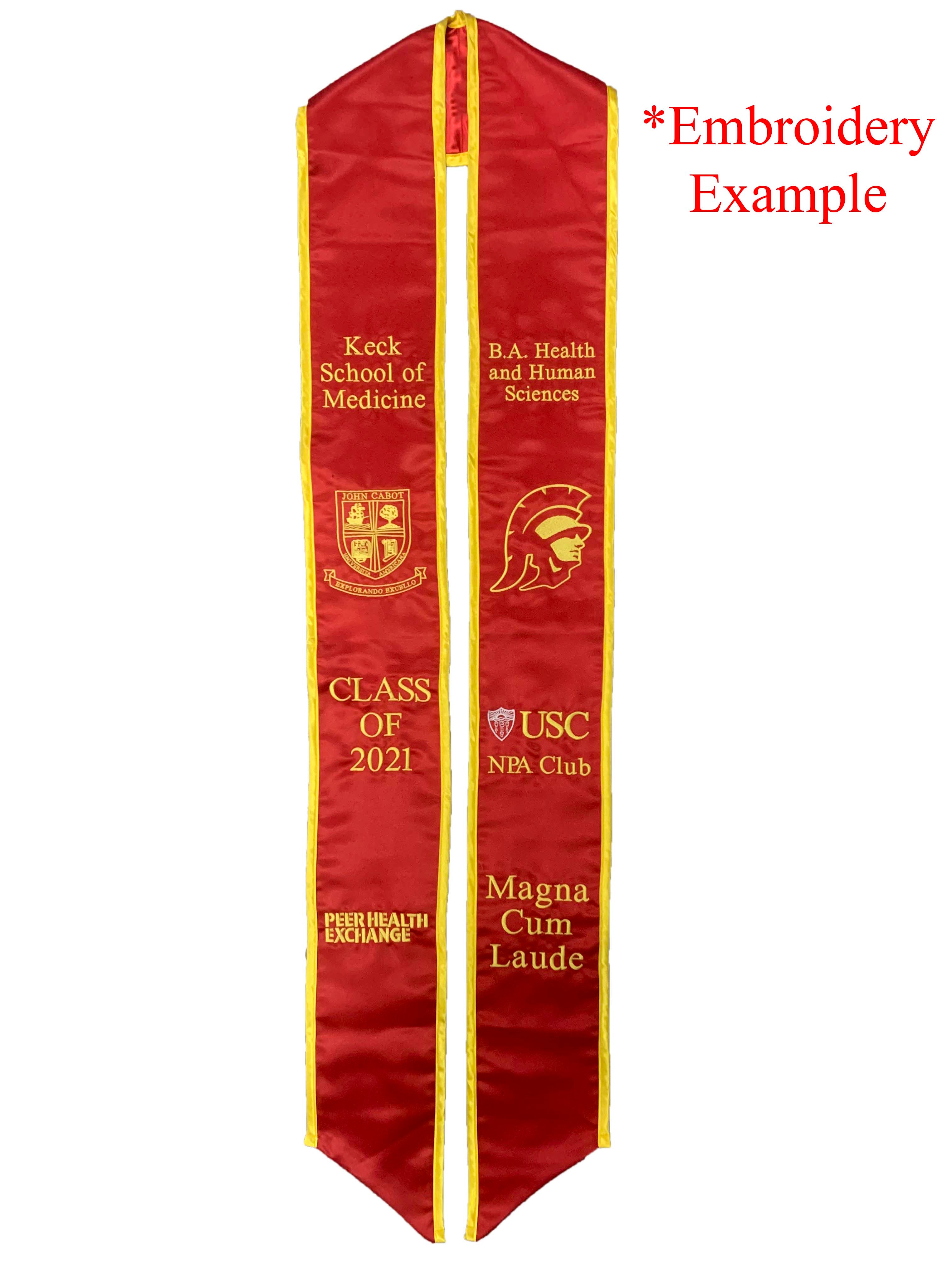 USC Graduation Stole Sash Shopgreeklife usc-graduation-stole-sash-shopgreeklife